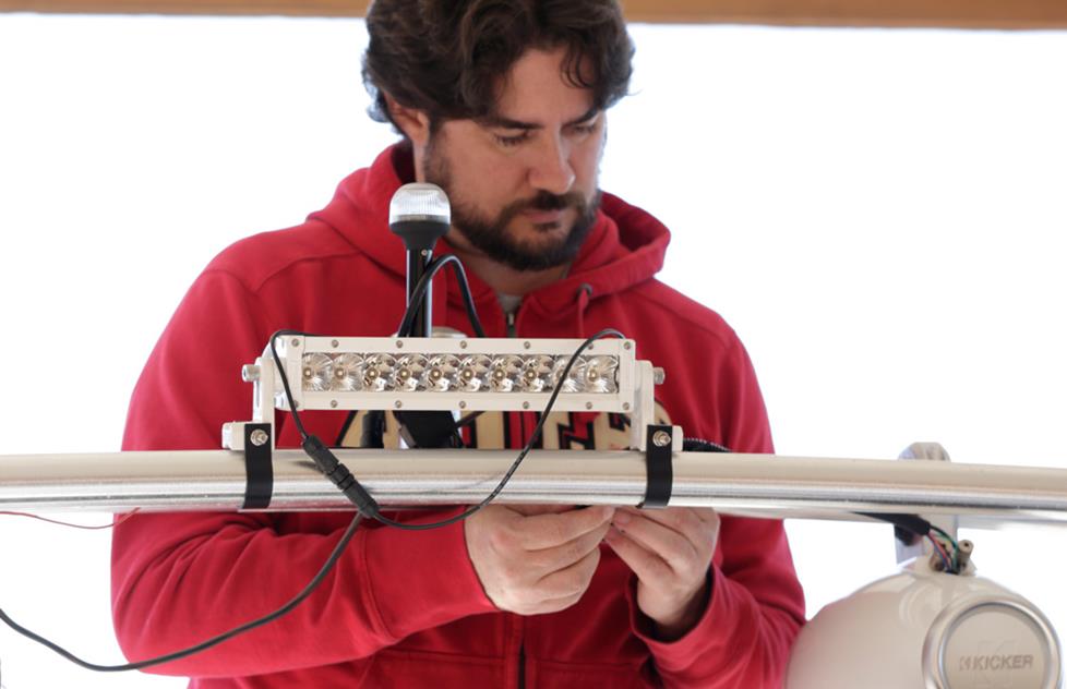 Installing a light bar